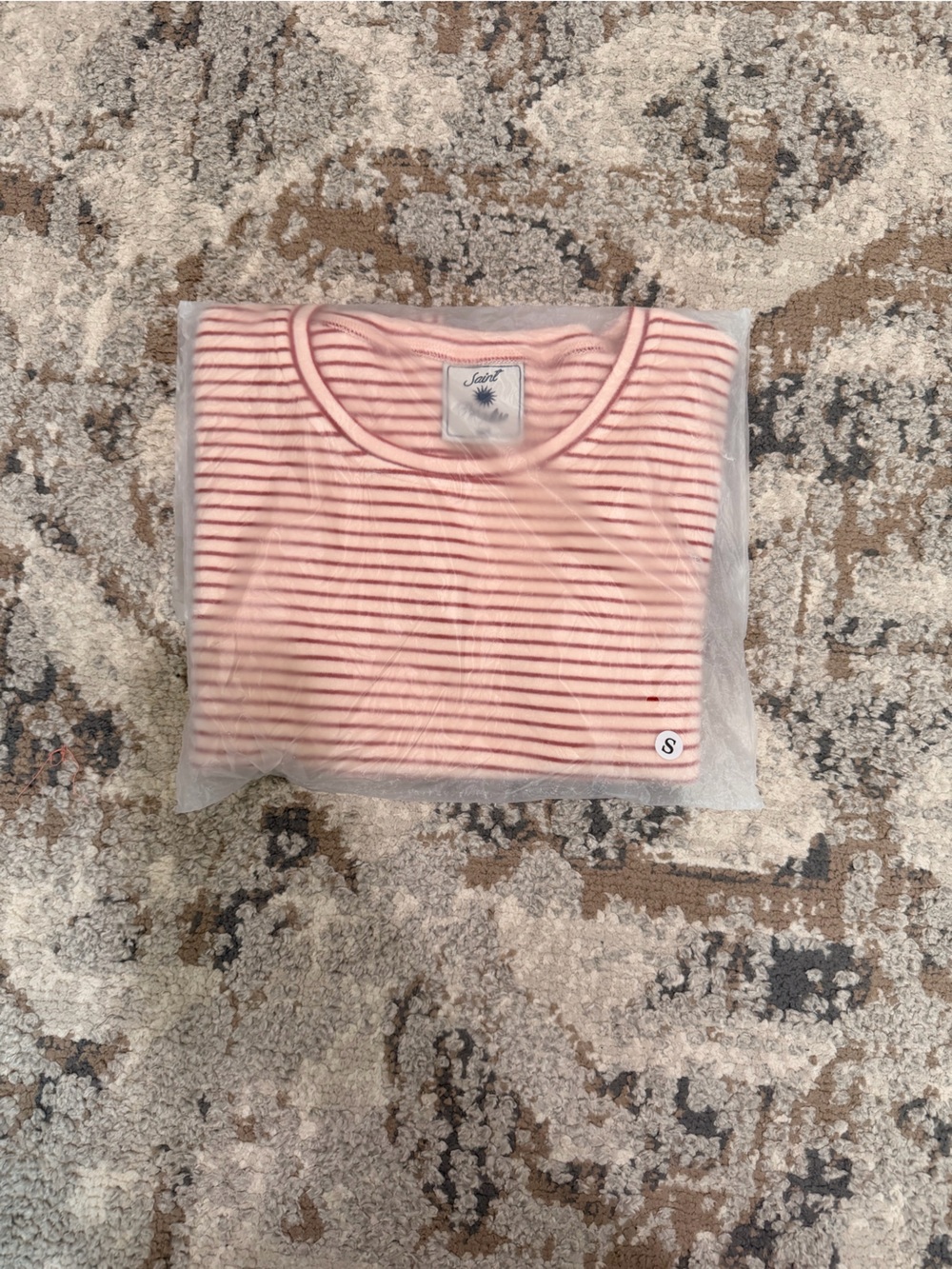 Stretch Mini Tee in Strawberry - Picture 5 of 5